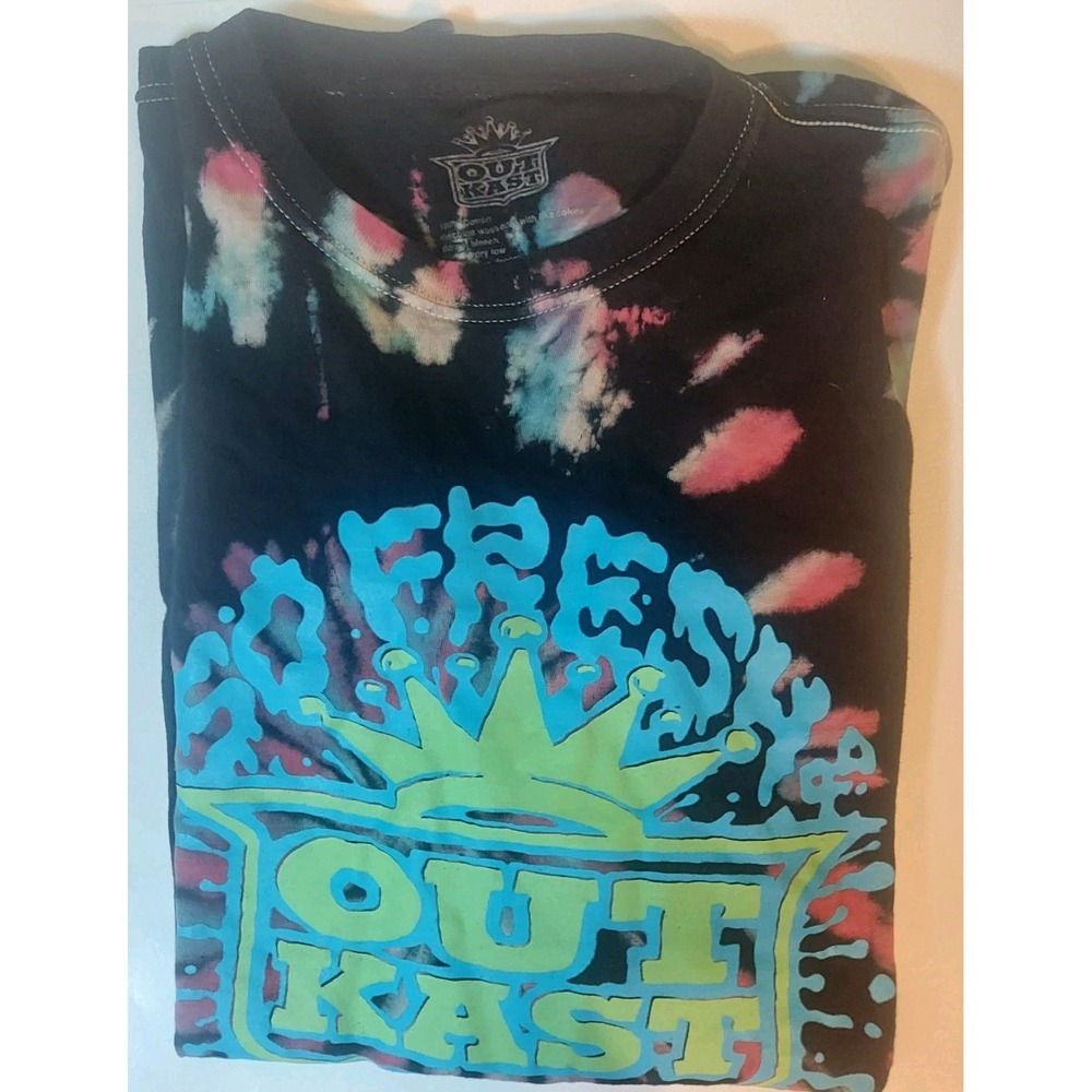 Outkast Long Sleeve Tshirt Xxl Tie‎ Die So Fresh So Clean Unisex Black